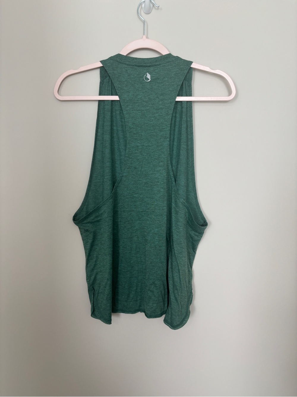 Lightweight Green Racerback Tank Top - One Size - washed but never worn